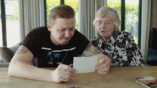 Professor Green talks to Nanny Pat about his Dad - Professor Green: Suicide and Me - BBC Three