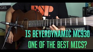 Video thumbnail for BEYERDYNAMIC MC930 | ACOUSTIC GUITAR TEST | #beyerdynamicasia by All Music X'cess AMX