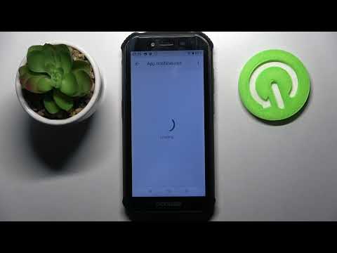 How to Turn On / Off App Notifications on DOOGEE S40 - Manage Notifications