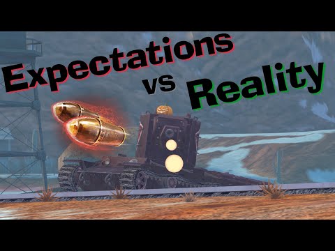 WOT Blitz KV-2 DoubleShot || Expectations vs Reality