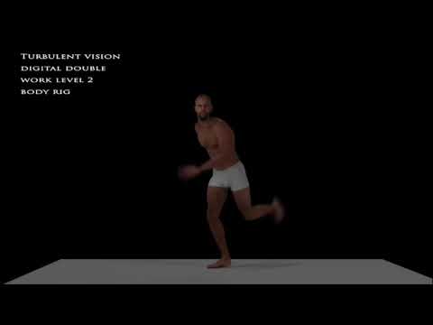VFX breakdown Digital double animation test