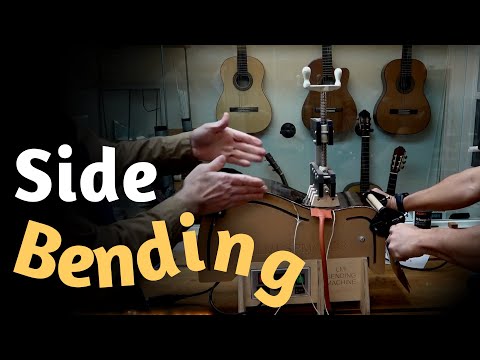 Side Bending with Robert O'Brien of O'Brien Guitars
