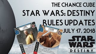 The Chance Cube - Interim Rules Updates (July 17, 2018)