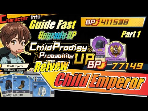 REIVEW CHILD EMPEROR 🔥🔥 GUIDE FAST UPGRADE BP UP One Punch Man The Strongest