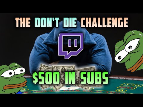 The $500 "Don't Die" Challenge... (Ezreal Gameplay)