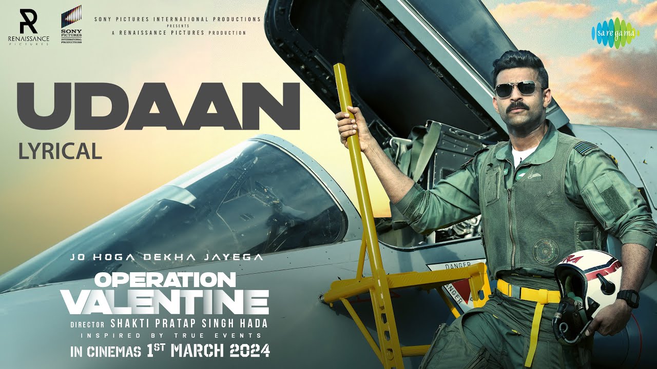 Udaan Lyrics | Operation Valentine | Anurag Kulkarni