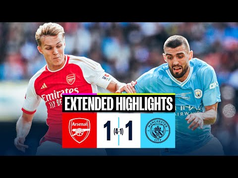 EXTENDED HIGHLIGHTS | Arsenal 1-1 Man City | Defeat on penalties in Community Shield