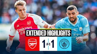 EXTENDED HIGHLIGHTS  Arsenal 1-1 Man City  Defeat 