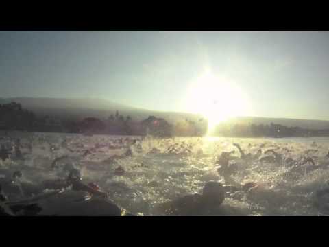 Ironman Hawaii 2010 start @3zone.com