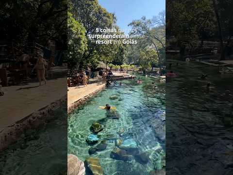 5 COISAS que nos SURPREENDERAM nesse RESORT em GOIÁS ~ Rio Quente Resorts