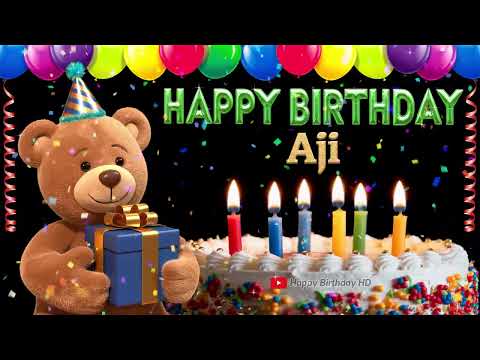 Aji Happy birthday To You - Happy Birthday song name Aji 🎁 🎂