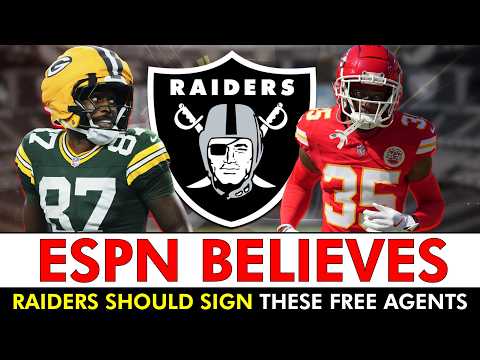 Raiders Free Agency Rumors: ESPN Linked These NFL Free Agents To Las Vegas In 2026