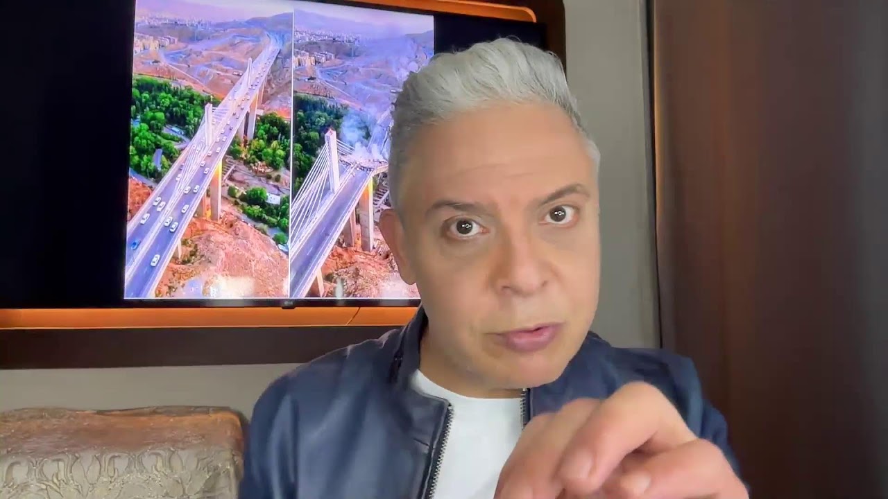 هوامش اليوم34:خطاب ترامب"رجل لا يعرف كيف يخرج"!!تدمير اكبر جسر بإيران!!5مليون با