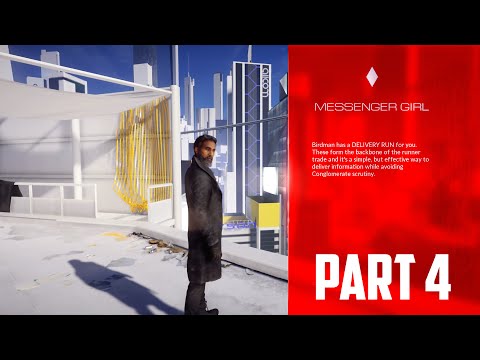 Mirror’s Edge Catalyst - 100% Walkthrough Part 4 [PS4] – Side Mission: Messenger Girl