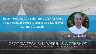 Laboratory XRD for Micro Area Residual Stress Analysis on a Multilayer Ceramic Capacitor