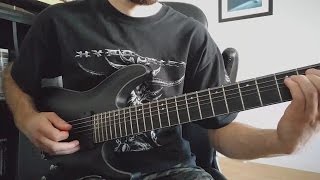 Amorphis - Exile Of The Sons Of Uisliu (guitar cover)
