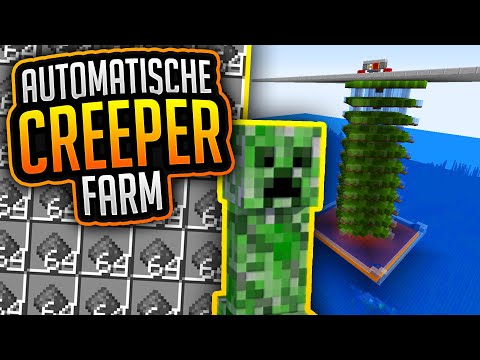 Creeper Farm (Tutorial) ✨ 960+ Schwarzpulver pro Stunde ✨ Minecraft 1.21 ✨ ErikOnHisPeriod
