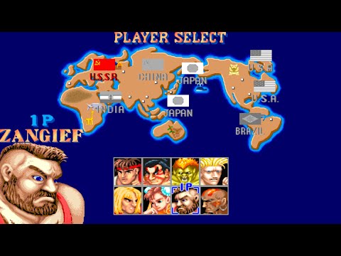 ZANGIEF Longplay: Street Fighter 2 The World Warrior ( Hardest ) - 4K 60 FPS 2025
