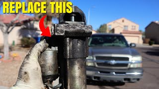 Chevy Silverado Starter Replacement The Easy Way!
