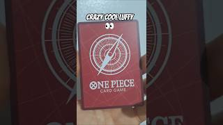 Crazy Cool Luffy | One Piece Cards #shorts #tradingcard #tcg #onepiece