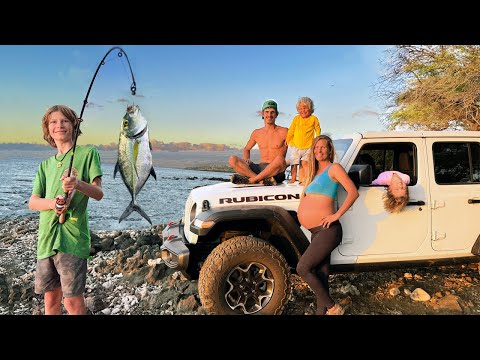 2 Days Camping, Fishing and Exploring on the Big Island of Hawaii