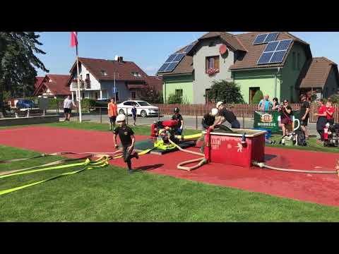 SDH Bechov - Superpohár Hradiště 4.9.2021 útok staší B