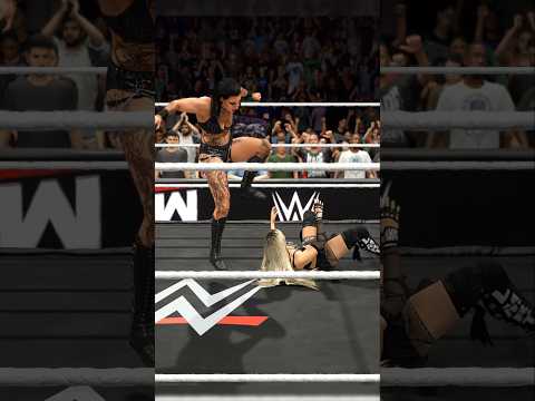💥 RHEA RIPLEY vs LIV MORGAN 💥 WWE 2K25 #shorts #wwe #wwe2k25 #viral