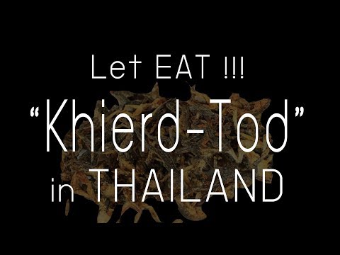 Stir Fried Little Frog Khierd-Tod : Food in Thai | Thai Menu | Let Eat in Thailand