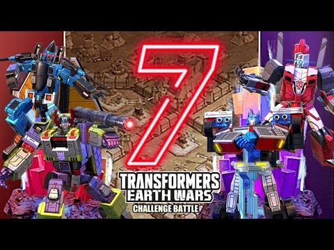 5-STAR BOTS Batch 7 - TRANSFORMERS: EARTH WARS | Challenge Battle