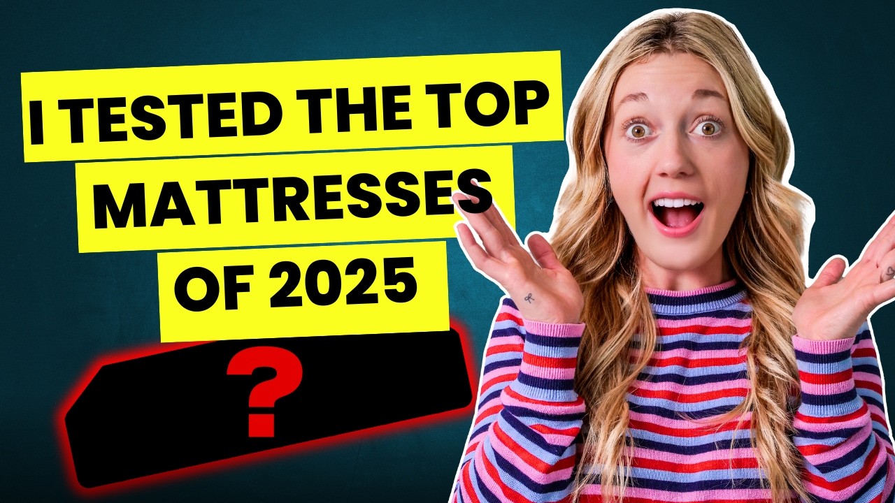 Best Mattress 2025 – These 6 Mattresses Are Worth The Money!
