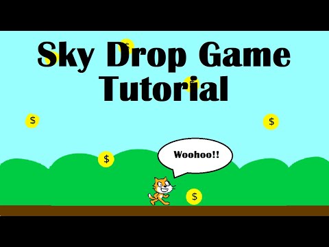 How To Make A Sky Drop Game | Scratch Tutorial