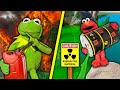 Kermit The Frog And Elmo DESTROY Our New House GONE WRONG