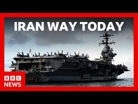 US aircraft carrier on way to relieve USS Lincoln after issues reported on board | BBC News