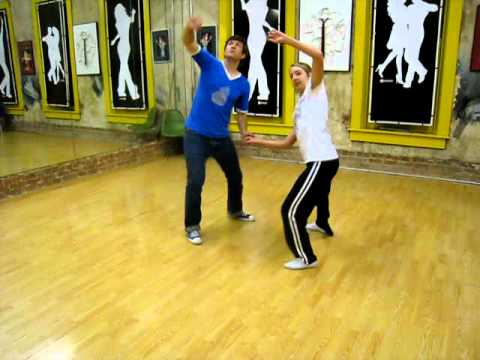 lindy hop, a bunch of footwork variations