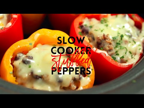 Slow Cooker Stuffed Peppers
