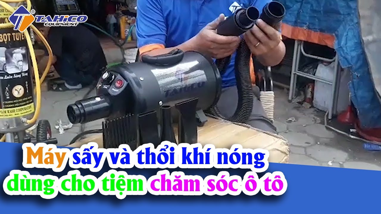 Máy thổi khô khí nóng cho tiệm chăm sóc xe ô tô 31