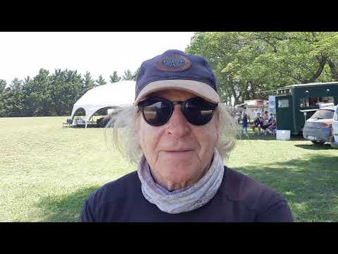 Ricardo Zunino ex piloto de Fórmula 1 en Sarmiento