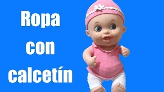 Cómo hacer ropa para muñecos, sin coser, en 5 minutos