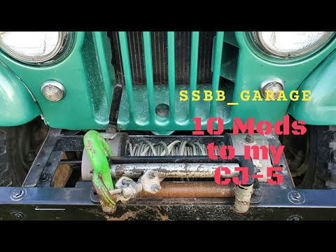 10 Modifications To My 1960 Willys "Jeep" CJ-5