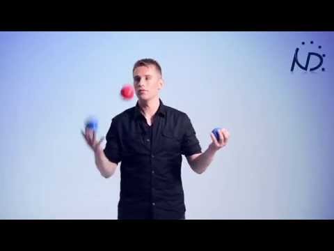 Juggling Tutorial, 423 or "The W" Trick