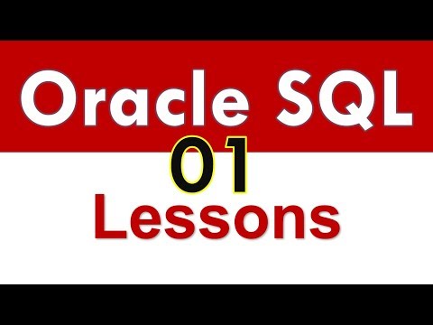 Oracle SQL - Introduction - Lesson 1