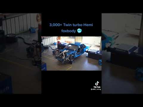 3000’hp ford fox body mustang