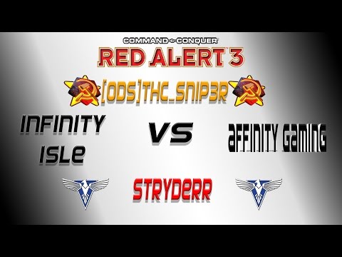 Stryderr[A] vs [ODS] THC_SNIP3R || Red Alert 3