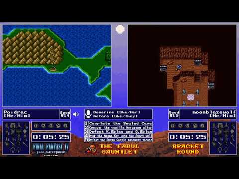FF4FE Fabul Gauntlet Bracket Round - Poidrac VS moonblazewolf