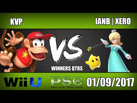 KVP (Diddy Kong) vs IANB | Xero (Rosalina) - Wii U Winners Quarters - S4M