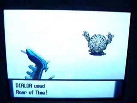 pokemon diamond (Dialga's Strongest Move)-Roar of Time