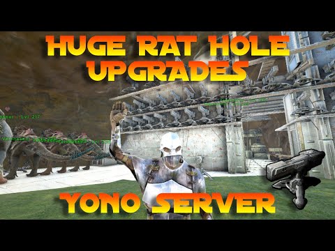 Grinding Out Heavy Turrets - Huge Rat Hole Upgrades | Yono Server S1 E2 Small Tribes Unofficial PvP