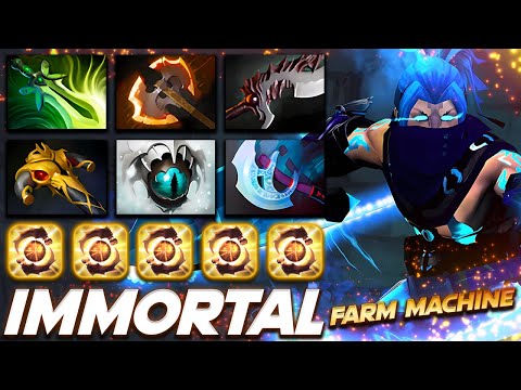 Anti-Mage Insane Farm Machine - Dota 2 Pro Gameplay [Watch & Learn]