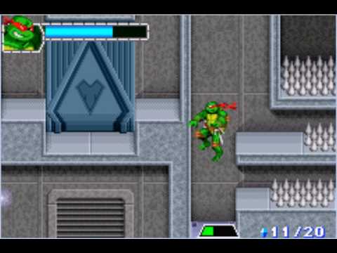 teenage mutant ninja turtles 2 battle nexus gba rom