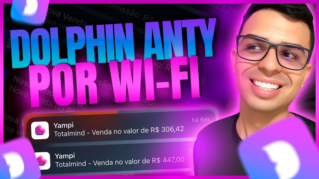 CONTINGÊNCIA: DOLPHIN ANTY POR WI-FI (Configurando Proxy 2023) SIMPLES e RÁPIDO!